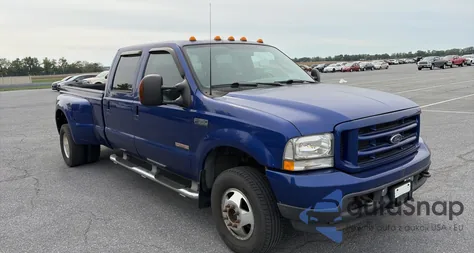 2003 Ford F350 Super Duty из США, поврежденный, VIN 1FTWW33P23EC02154